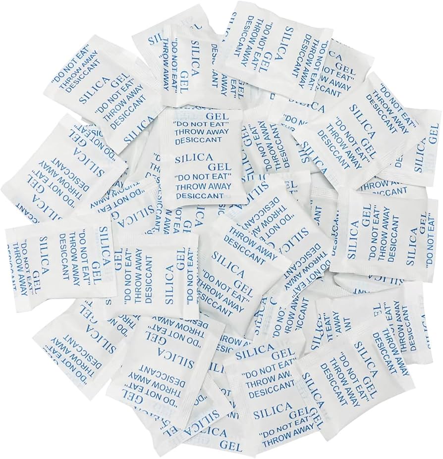 Pack 100 Bolsas Sílica Gel